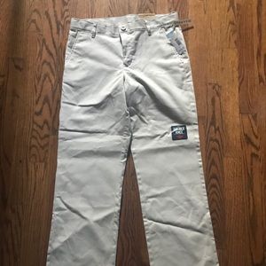 Boys dockers beige school pants 30 husky NWT